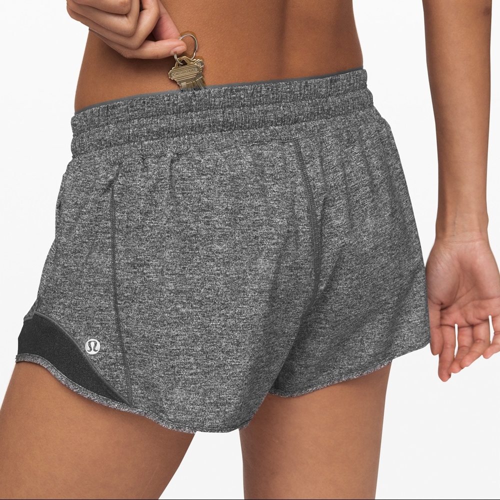 Lululemon Hotty Hot Shorts- Grey